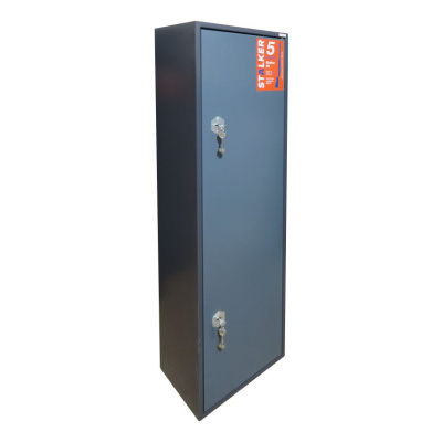 Оружейный сейф Stalker S9 (фото), размеры: 1400x450x280 мм., для хранения 5 руж. высотой до 1390 мм.